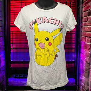 Pikachu Pokemon T-Shirt, Women's X-Large